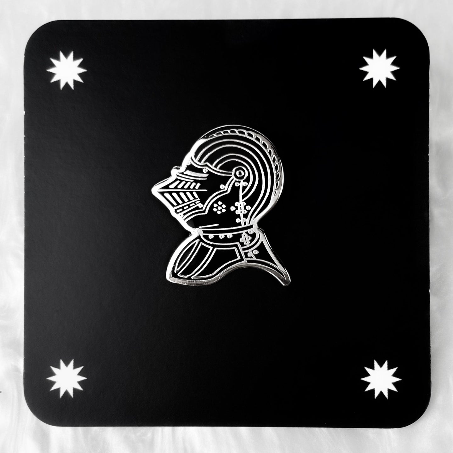 Helm Enamel Pin - Pins & Patches - While Odin Sleeps